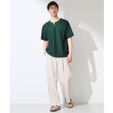 【一枚でコーディネートが完成！】レイヤード風 キーネック 半袖Tシャツ | THE SHOP TK | 詳細画像29 