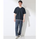 【一枚でコーディネートが完成！】レイヤード風 キーネック 半袖Tシャツ | THE SHOP TK | 詳細画像35 