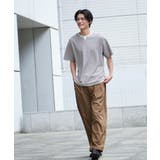 【一枚でコーディネートが完成！】レイヤード風 キーネック 半袖Tシャツ | THE SHOP TK | 詳細画像2 