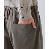 【半歩先のオシャレ】バレルレッグ パンツ 洗濯機OK | THE SHOP TK | 詳細画像18 