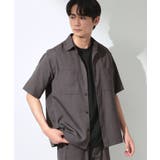 LITE TEX ダブルフラップ半袖シャツ | THE SHOP TK | 詳細画像3 