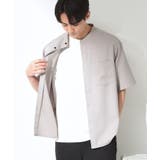 LITE TEX バンドカラー半袖シャツ | THE SHOP TK | 詳細画像3 