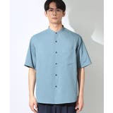 LITE TEX バンドカラー半袖シャツ | THE SHOP TK | 詳細画像16 