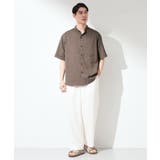 LITE TEX バンドカラー半袖シャツ | THE SHOP TK | 詳細画像14 