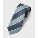 グリーン(322) | ストライプ柄 アソート ネクタイ 【洗濯機OK】 | THE SHOP TK