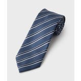 ブルー(693) | ストライプ柄 アソート ネクタイ 【洗濯機OK】 | THE SHOP TK