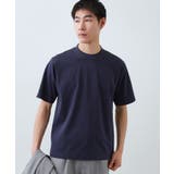 ネイビー(094) | 【ジャケットインにもおすすめ】きれいめ半袖Tシャツ 洗濯機OK | THE SHOP TK