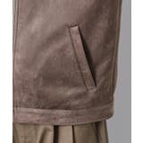 フェイクスエードジップ ブルゾン | THE SHOP TK | 詳細画像17 