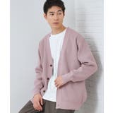 ピンク(071) | 【季節の変わり目に最適】ニットカーディガン ドライタッチ／軽量 | THE SHOP TK