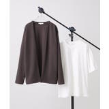 【2点セット】カーディガン＋半袖Tシャツ 洗濯機OK | THE SHOP TK | 詳細画像2 