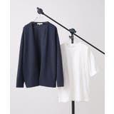 【2点セット】カーディガン＋半袖Tシャツ 洗濯機OK | THE SHOP TK | 詳細画像3 