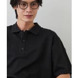 【シンプルすぎない大人の表情】ケーブルフクレポロシャツ 吸水速乾 UVケア | THE SHOP TK | 詳細画像1