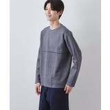 ダンボール ステッチ切替デザイン 長袖Tシャツ 洗濯機OK | THE SHOP TK | 詳細画像13 