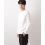 【首元にさりげないアクセント】ステッチダンボールプルオーバー | THE SHOP TK | 詳細画像1 