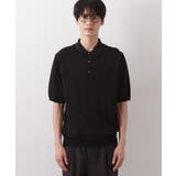《KURO》半袖ニットポロシャツ 接触冷感 | THE SHOP TK | 詳細画像10