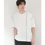 オフホワイト(003) | ハンドステッチ 半袖Tシャツ 洗濯機OK | THE SHOP TK