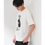 【夏コーデの主役に】グラフィックコットン半袖Tシャツ CAT LANDSCAPE | THE SHOP TK | 詳細画像1