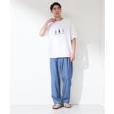 刺繍×ロゴ 鹿の子 半袖Tシャツ 【洗濯機OK】 | THE SHOP TK | 詳細画像3 