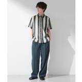メッシュ ストライプ半袖シャツ 洗濯機OK／通気性◎ | THE SHOP TK | 詳細画像2 