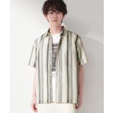 メッシュ ストライプ半袖シャツ 洗濯機OK／通気性◎ | THE SHOP TK | 詳細画像5 