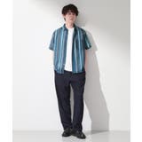 メッシュ ストライプ半袖シャツ 洗濯機OK／通気性◎ | THE SHOP TK | 詳細画像11 