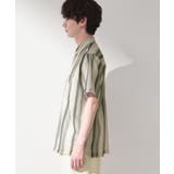 メッシュ ストライプ半袖シャツ 洗濯機OK／通気性◎ | THE SHOP TK | 詳細画像14 