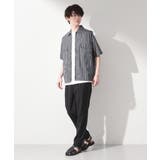 半袖チェックジップシャツ 洗濯機OK | THE SHOP TK | 詳細画像10