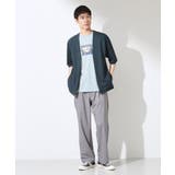 メッシュ五分袖カーディガン+半袖Tシャツ セットアイテム 洗濯機OK | THE SHOP TK | 詳細画像19
