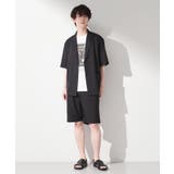 リラックスワイド 5分袖ジャケット セットアップ可/洗濯機OK | THE SHOP TK | 詳細画像2
