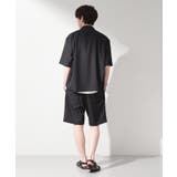 リラックスワイド 5分袖ジャケット セットアップ可/洗濯機OK | THE SHOP TK | 詳細画像3