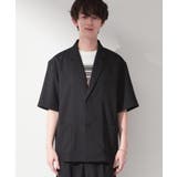 リラックスワイド 5分袖ジャケット セットアップ可/洗濯機OK | THE SHOP TK | 詳細画像9