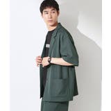 リラックスワイド 5分袖ジャケット セットアップ可/洗濯機OK | THE SHOP TK | 詳細画像5