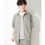 クールウェザー 半袖シャツ 接触冷感/吸水速乾/洗濯機OK/セットアップ可 | THE SHOP TK | 詳細画像2