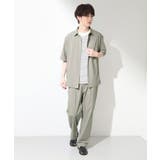 クールウェザー 半袖シャツ 接触冷感/吸水速乾/洗濯機OK/セットアップ可 | THE SHOP TK | 詳細画像4
