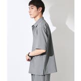 クールウェザー 半袖シャツ 接触冷感/吸水速乾/洗濯機OK/セットアップ可 | THE SHOP TK | 詳細画像6