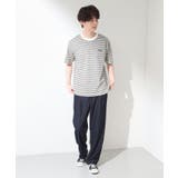 COOLボーダー 半袖Tシャツ 接触冷感／洗濯機OK | THE SHOP TK | 詳細画像3 