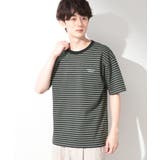 COOLボーダー 半袖Tシャツ 接触冷感／洗濯機OK | THE SHOP TK | 詳細画像5 