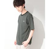 COOLボーダー 半袖Tシャツ 接触冷感／洗濯機OK | THE SHOP TK | 詳細画像6 