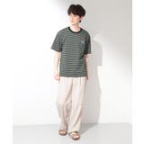 COOLボーダー 半袖Tシャツ 接触冷感／洗濯機OK | THE SHOP TK | 詳細画像7 