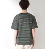 COOLボーダー 半袖Tシャツ 接触冷感／洗濯機OK | THE SHOP TK | 詳細画像11 