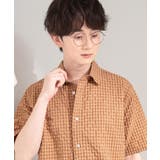 サッカー ギンガムチェック 半袖シャツ 洗濯機OK | THE SHOP TK | 詳細画像6 