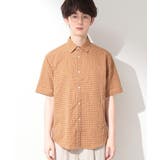 サッカー ギンガムチェック 半袖シャツ 洗濯機OK | THE SHOP TK | 詳細画像15 
