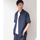 【洗濯機OK】格子柄メッシュ半袖シャツ | THE SHOP TK | 詳細画像10