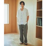 【洗濯機OK】格子柄メッシュ半袖シャツ | THE SHOP TK | 詳細画像2 