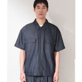 【セットアップ可/洗濯機OK】アソート ジップ半袖シャツ | THE SHOP TK | 詳細画像13