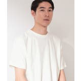 オフホワイト(003) | 【接触冷感/吸水速乾/UVカット】パーフェクテック リンクス柄 半袖Tシャツ | THE SHOP TK