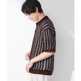 【マシンウォッシャブル】ニットストライプ半袖シャツ | THE SHOP TK | 詳細画像6
