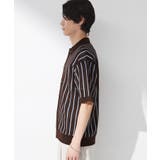 【マシンウォッシャブル】ニットストライプ半袖シャツ | THE SHOP TK | 詳細画像14