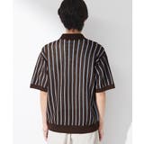 【マシンウォッシャブル】ニットストライプ半袖シャツ | THE SHOP TK | 詳細画像15