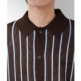 【マシンウォッシャブル】ニットストライプ半袖シャツ | THE SHOP TK | 詳細画像16